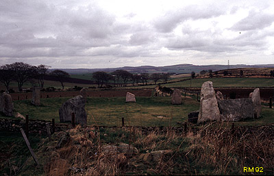 East Aquorthies Stone Circle, Aberdeenshire