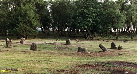Nine Ladies Stone Circle, Derbyshire
