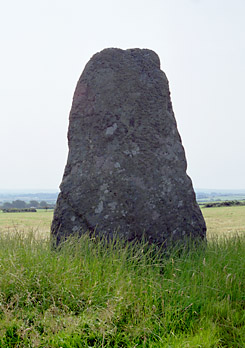 Llanynghenedl Standing Stone, Anglesey