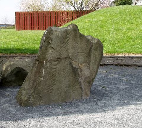 Brandsbutt Pictish Stone Symbol Stone, Aberdeenshire