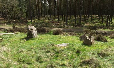 Broomrigg A Stone Circle, Cumbria