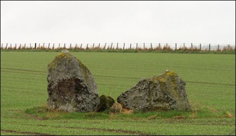 Crofts of Upperthird Standing Stone, Aberdeenshire