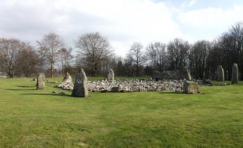 Loanhead of Daviot Stone Circle, Aberdeenshire