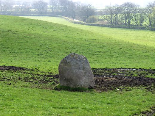 Govals farm Standing Stone, Aberdeenshire