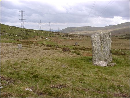 Bwlch y Ddeufaen Standing Stone, Gwynedd