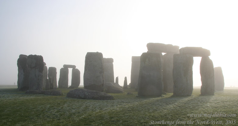 Stonehenge viewed from the North-West
